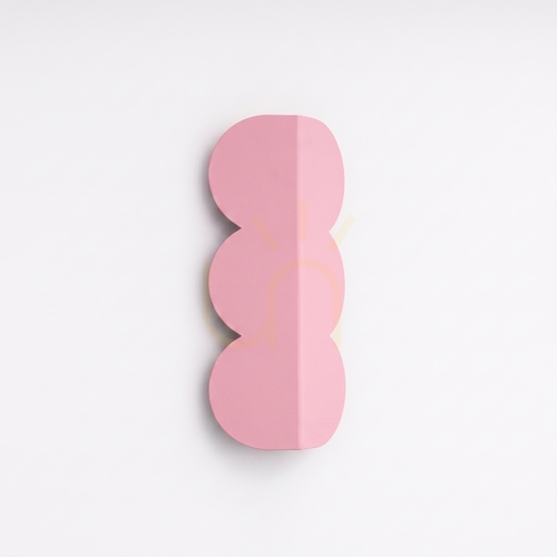 Kontrola Nástěnné svítidlo BISCUIT růžové
