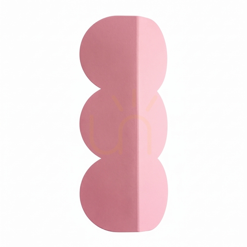 Kontrola Nástěnné svítidlo BISCUIT růžové