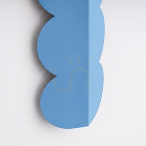 Nástěnné svítidlo THORO BISCUIT, světle modré, 2×G9 small 5