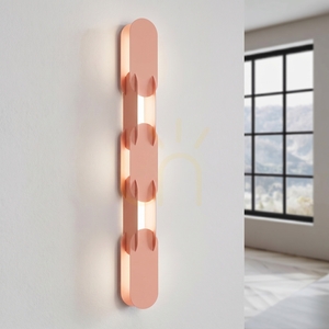 CHAIN 91 broskvová LED nástěnná lampa 3000K small 2