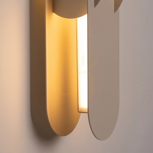 CHAIN 91 taupe LED nástěnné svítidlo 3000K small 3