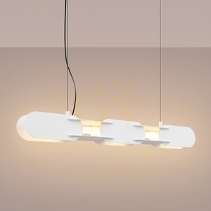 CHAIN 91 závěsná lampa bílá LED 3000K small 2