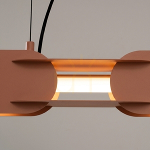 Závěsné svítidlo Thoro CHAIN 91 mocca LED 3000K small 3