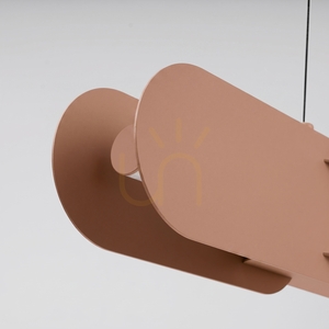 Závěsné svítidlo Thoro CHAIN 91 mocca LED 3000K small 4