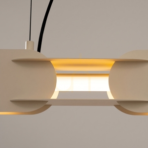 CHAIN 91 taupe LED 3000K závěsné svítidlo small 3