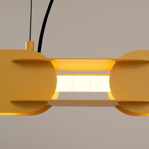 Kontrola CHAIN 91 žlutá závěsná lampa LED 3000K