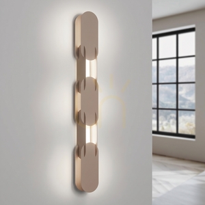CHAIN 91 taupe LED nástěnné svítidlo 4000K small 2