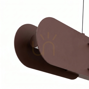 CHAIN 91 hnědá závěsná lampa LED 4000K small 4