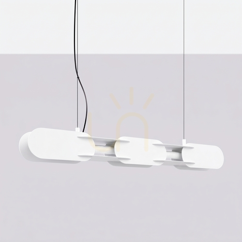 Kontrola CHAIN 91 závěsná lampa bílá LED 4000K