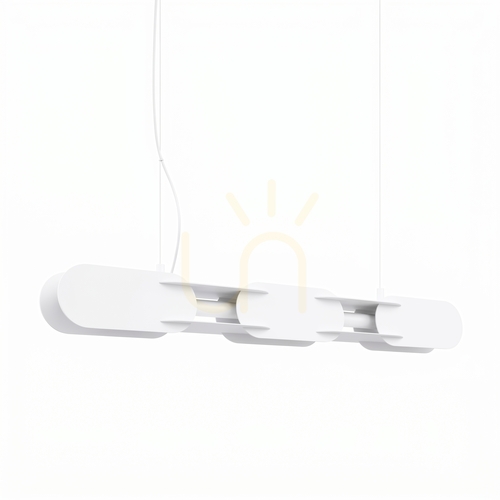 Kontrola CHAIN 91 závěsná lampa bílá LED 4000K