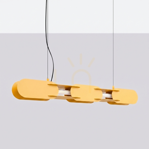Kontrola CHAIN 91 žlutá závěsná lampa LED 4000K