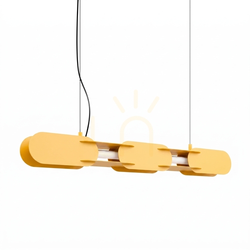 Kontrola CHAIN 91 žlutá závěsná lampa LED 4000K