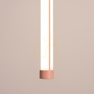 Závěsné LED svítidlo TRANG 75, broskvové, 3000 K small 4