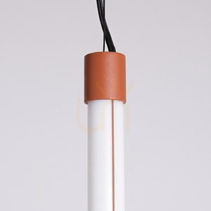 TRANG 75 okrově červená LED závěsná lampa 3000K small 5