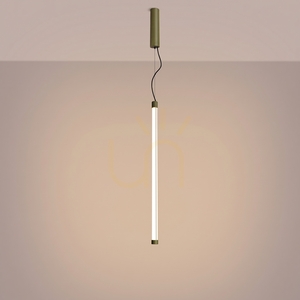 Závěsná lampa TRANG 75 zelená olivová LED 3000K small 3