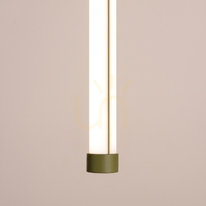 Závěsná lampa TRANG 75 zelená olivová LED 3000K small 4