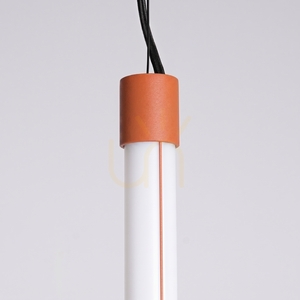 TRANG 100 okrově červená LED závěsná lampa 3000K small 5