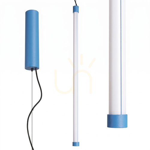 Kontrola Závěsná lampa TRANG 75 modrá LED 4000K
