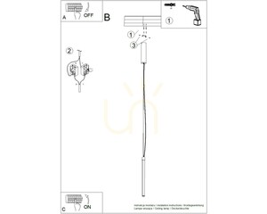 Závěsné svítidlo TRANG 75 peach LED 4000K small 7