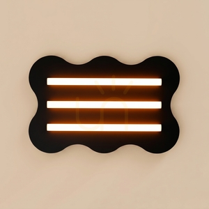 Plafond KLOVER černý small 3