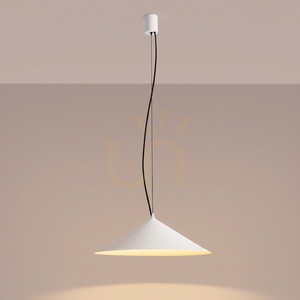 Závěsná lampa FINT bílá LED 3000K small 2