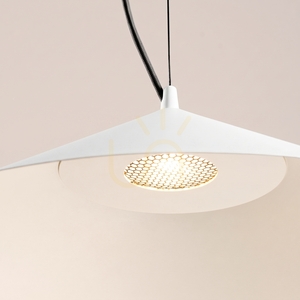 Závěsná lampa FINT bílá LED 3000K small 4