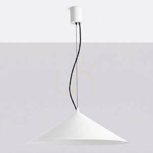 Závěsná lampa FINT bílá LED 3000K small 7