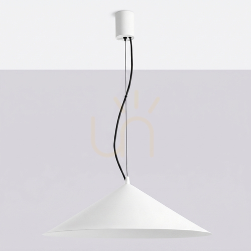Kontrola Závěsná lampa FINT bílá LED 4000K