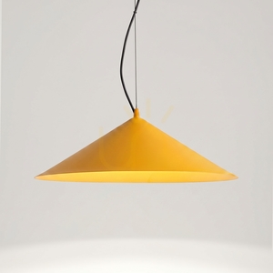 Žlutá závěsná lampa FINT LED 4000K small 3