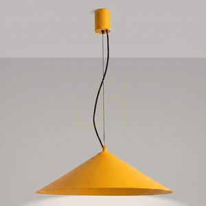 Žlutá závěsná lampa FINT LED 4000K small 8