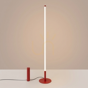 Červená podlahová lampa TRANG 3000K small 3