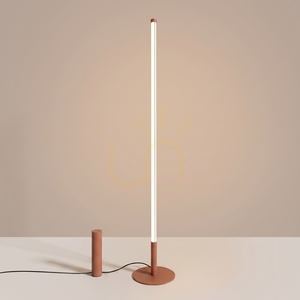 Stojací lampa Thoro TRANG LED mocca 3000 K, 150 cm small 3