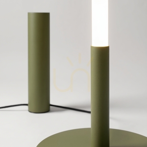 Stojací lampa TRANG zelená olivová 4000K small 5