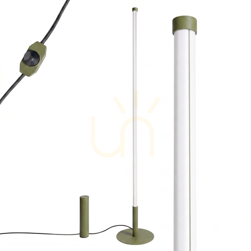 Kontrola Stojací lampa TRANG zelená olivová 4000K