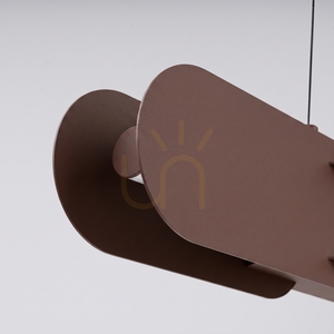 CHAIN 158 hnědá závěsná lampa LED 3000K small 4