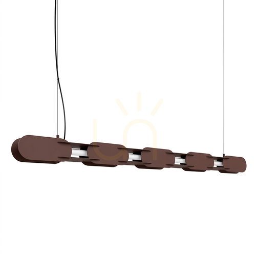 Kontrola CHAIN 158 hnědá závěsná lampa LED 3000K