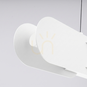 CHAIN 158 závěsná lampa bílá LED 3000K small 4