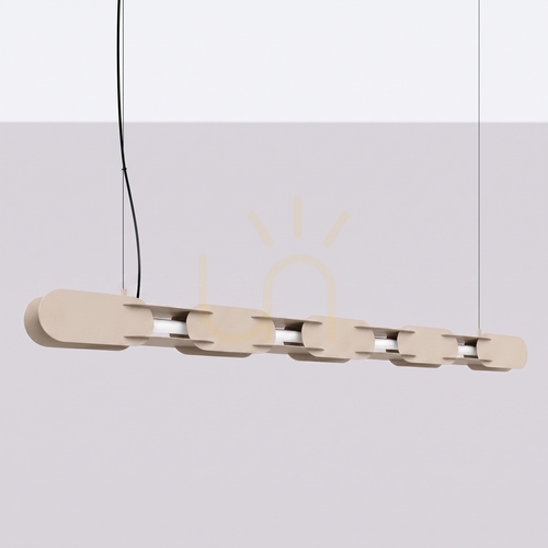 Kontrola CHAIN 158 taupe LED 3000K závěsná lampa