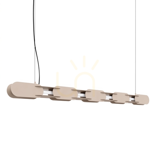 Kontrola CHAIN 158 taupe LED 3000K závěsná lampa