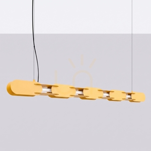 Závěsné LED svítidlo Thoro CHAIN 158 žluté 3000K small 1