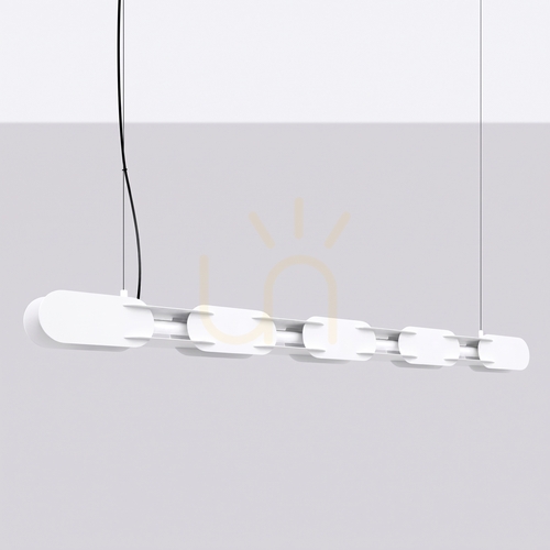 Kontrola CHAIN 158 závěsná lampa bílá LED 4000K