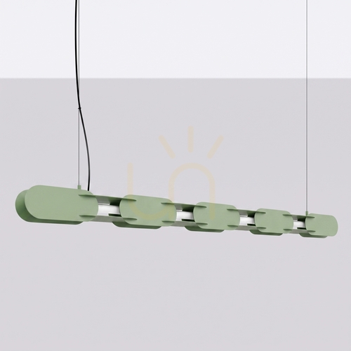 Kontrola Závěsná lampa CHAIN 158 sage LED 4000K