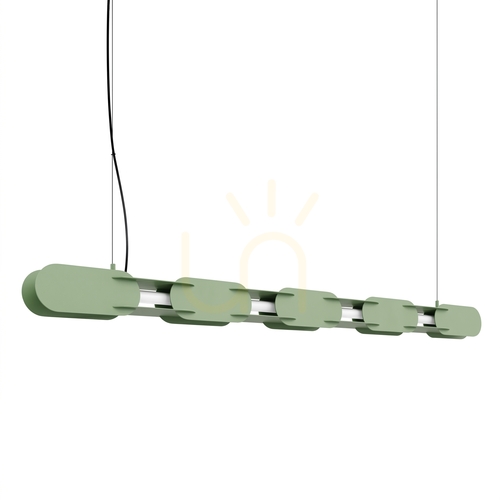 Kontrola Závěsná lampa CHAIN 158 sage LED 4000K