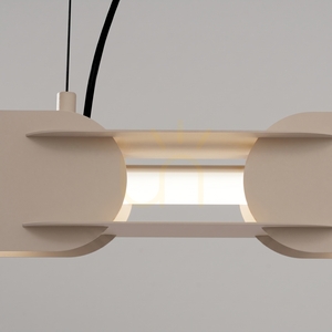 CHAIN 158 taupe LED 4000K závěsná lampa small 3