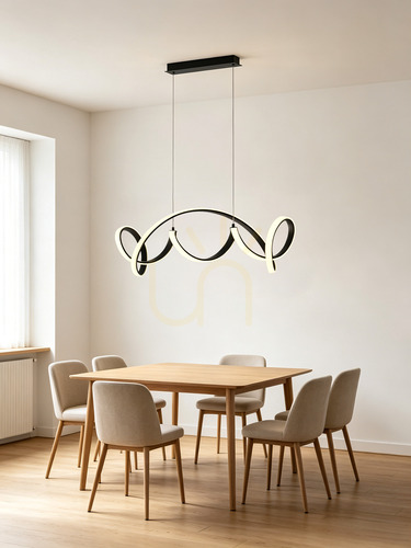 Kontrola Závěsná lampa TORONTO černá 7095-0110 Aviano