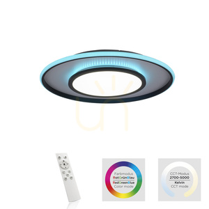 Plafond ARENDA 11627-18 Black 1xLED small 1