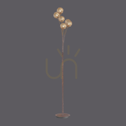 Kontrola GRETA Stojací lampa 398-48 Rust 6xG9