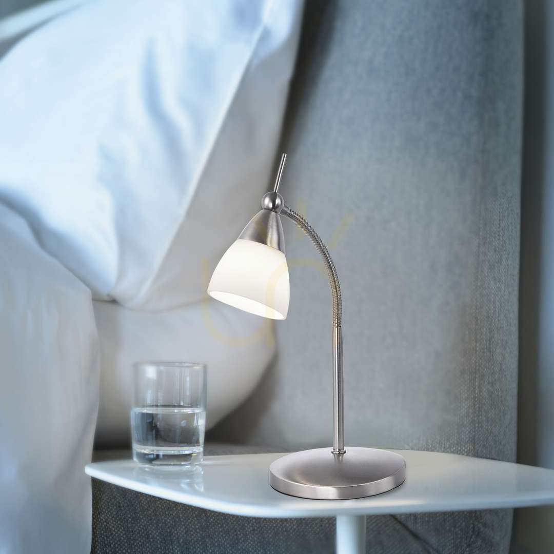 Náhled Stolní lampa PINO 4001-55 Stříbrná 1xG9 Stolní lampa PINO 4001-55 Stříbrná 1xG9