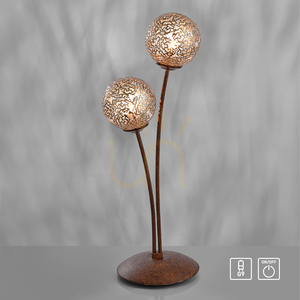 Stolní lampa GRETA 4032-48 Rusty 2xG9 small 6