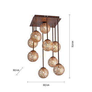 Plafón GRETA 6238-48 Rust 9xG9 6 Plafón GRETA 6238-48 Rust 9xG9 small 6